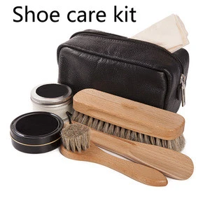 Factory directly clean shoes with shoe care products shoe shine care kit