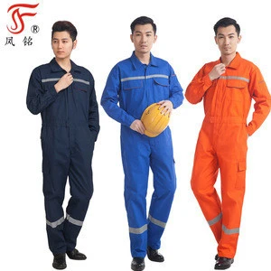 Factory industrial workwear uniform blue wear rough resistance workwear engineering / construction anti static coverall workwear