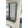 Factory manufactures mirror shelf bathroom cabinet furniture