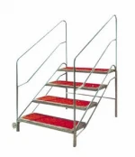 Factory price movable ladder multilayer stage with party