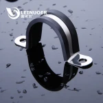 factory price new product U plastic rubber tube clamp clip