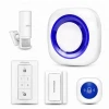 Factory Price Smart Home Wireless Doorbell With Security Alarm System,PIR Sensor Door Chirme, DIY Installlation,Can Expandable