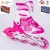 Import Factory professional manufacture top quality kids and teenagers used adjustable fully soft vamp in-line skates shoes from China