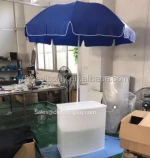 Factory promotion table,promotion counter,promotional table with umbrella