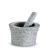 Import Factory Wholesales High Quality Unpolished Large Gray Mortar and Pestle Set Stone for Spice/Coffee Bean from China