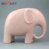 Fancy Pink Elephant Ceramic Child Craft with BSCI Certificate