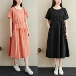 Fascinating Fit Wholesale Skirt Womens Skirt Womens Dress Large Size Womens Dress Casual Wear Short Pencil Putonghua collar R