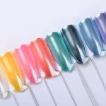 Fashion 1 colors nail art pearl shell powder pigment