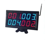 Fashion And Good Price New Alpha Waitress Call Devices K-4-D+K-300plus-Red+K-D4 Wireless Waiter Calling System