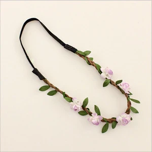 Fashion Elastic flower Hair Loop/hair accessories