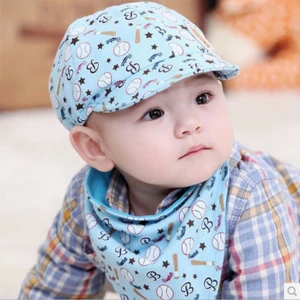 fashion new design triangle baby drool bibs baby hat