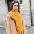 Import Fashion Women Winter Wear Warm Thick Knitted Scarf from China