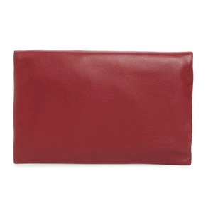Fashionable Foldover Ladies Evening bag Women Faux Leather Clutch Bag