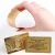 Import fashionable transparent plastic business colored gold plated 24k playing cards with 100US Dollar design from China