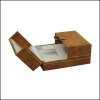 Fast Delivery hot-stamping Leatherette Jewelry necklace box with lock