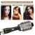 Import Fast High Heat Electric Comb One Step Hair Dryer Fast Hair Straightener Brush from China