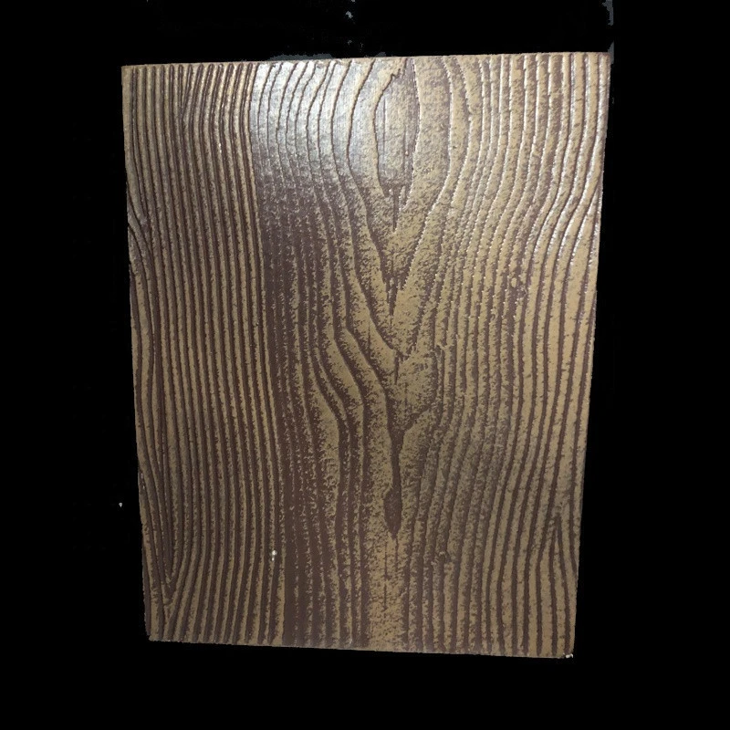 Fibre cement planks 7.5mm,9mm thick/Wooden Grain fiber cement cladding Villa board