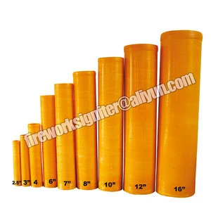 fibreglass mortar tubes 12inch  high quality fireworks plastic tubes for pyrotechnics display shells show