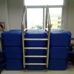 floating dock accessory, ladder for swimming pool