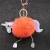 Import Fluffy fashion bags keychain/pompom key chain/pom keychains from China