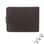 Folded men cow leather wallet premium gift wallet promotional wallet