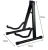 Import Folding A frame guitar stand Colourful strong electric acoustic guitar saddle stand metal guitar stand hot sale from China