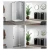 Import Folding Simple Shower Enclosure Shower Screen Cubicle With Folding Door Bifold Shower Door from China