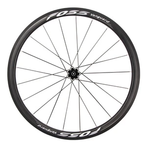 FOSS Bicycle 38mm Carbon Fiber Ultralight parts Sapim Spokes Wheel Bicycle Tubular Wheel set Carbon