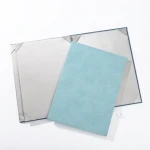 Free sample wholesale restaurant used menu cover PU leather hotel bar menu book covers holder