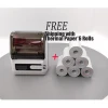 Free shipping Cheap Mini handheld 2d barcode commercial label printer ,Clear, no stains, no overlap