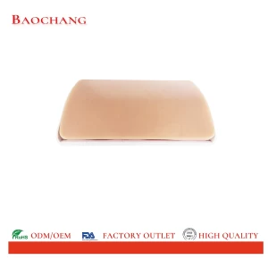 Free Shipping ODM/OEM Medical Training And Practice Durable 3-Layer Silicon suturing pad With Curved Base SUTURING PAD