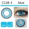 Free shipping Shenzhen Beauty soft queenslens cheap  14.5mm Blue color nice yearly walmart cosmetic contact lenses dubai vendor
