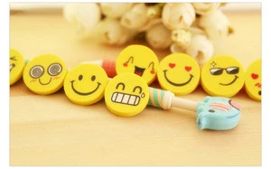 Funny Cute Expression Print Promotion Gift Emoji Eraser