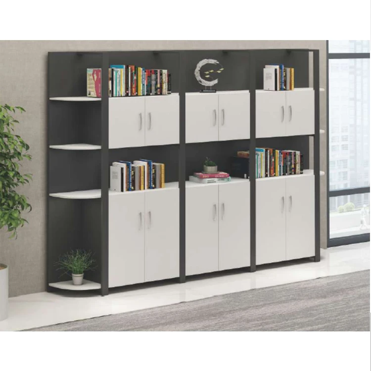 Furniture Bookshelf MDF Wooden Narrow Home Bookcase