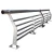 Import Galvanized stainless steel construction barricades crowd control barriers with factory price from China