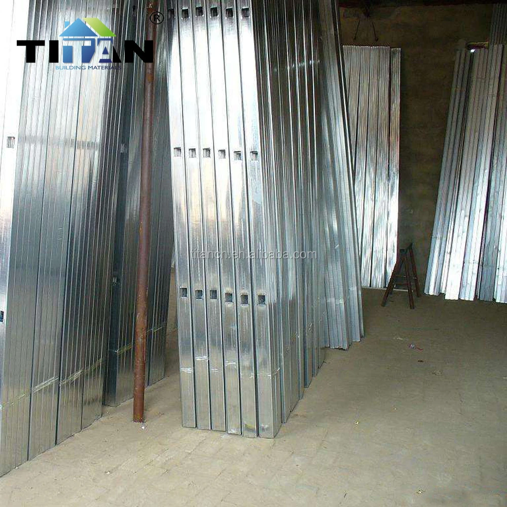 galvanized steel ceiling and drywall profiles