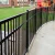 Import Garden backyard modern steel bar gates and fence from China