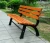 Import garden bench outdoor long cast iron bench from China