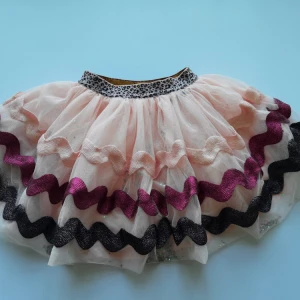 Girl Skirt Lace Peincess Colorful Ribbon Tutu Party Skirt for Infant Dress Clothes for Children OEM Service Knee-length Printed