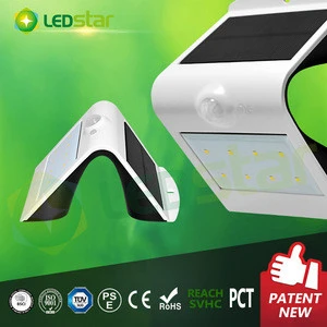 Global Patented Wall Mounted LED Solar Garden Light