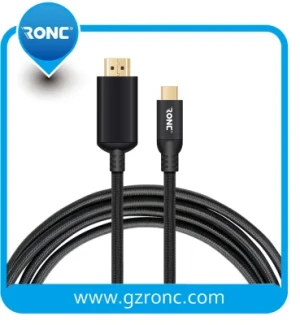 Gold-Plated USB 3.1 Fast Transmission USB Cable Type C HDMI Cable