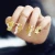 Import Golden Bow Glue Handmade Manicure Bride Fingernails Artificial Nails from China