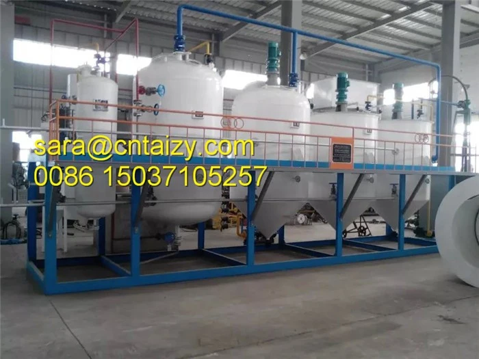 good feedback and new condition crude red palm oil refining refined machine price