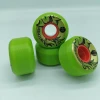 Good quality green conical shape skateboard wheels 56mm skate wheel 80% rebound 56*33mm 78AA wear-resisting skating wheels
