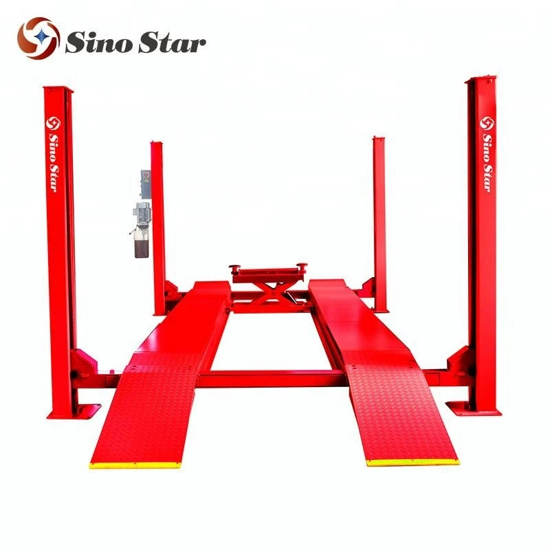 Good quality hydraulic vehicle lift 4 Post Alignment Car Lift for sale (SS-CLDW50)
