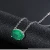 Import Green gemstone quartz charm Onyx Drop Shape Retro womens Necklace from China