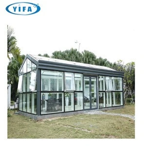 green house lowe glass Aluminum sunroom garden room glass house