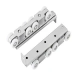 Guangzhou cheap price 4 wheel sliding door aluminum track roller
