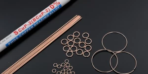 Hailiang Flux Coated High Silver Copper Brazing Alloys Welding Rod