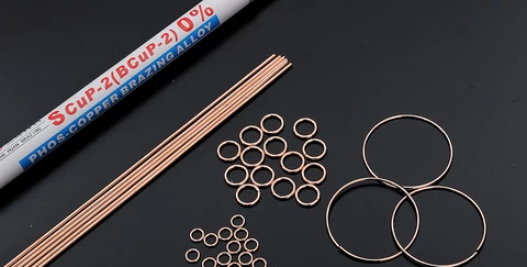 Hailiang Flux Coated High Silver Copper Brazing Alloys Welding Rod